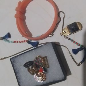 Keep collective charm necklace and bracelet set